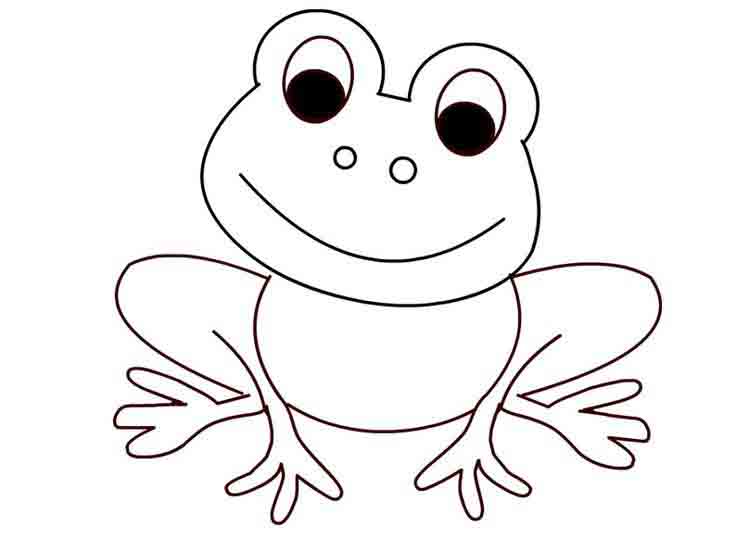 Tổng hợp những bức tranh tô màu con ếch đẹp nhất cho bé