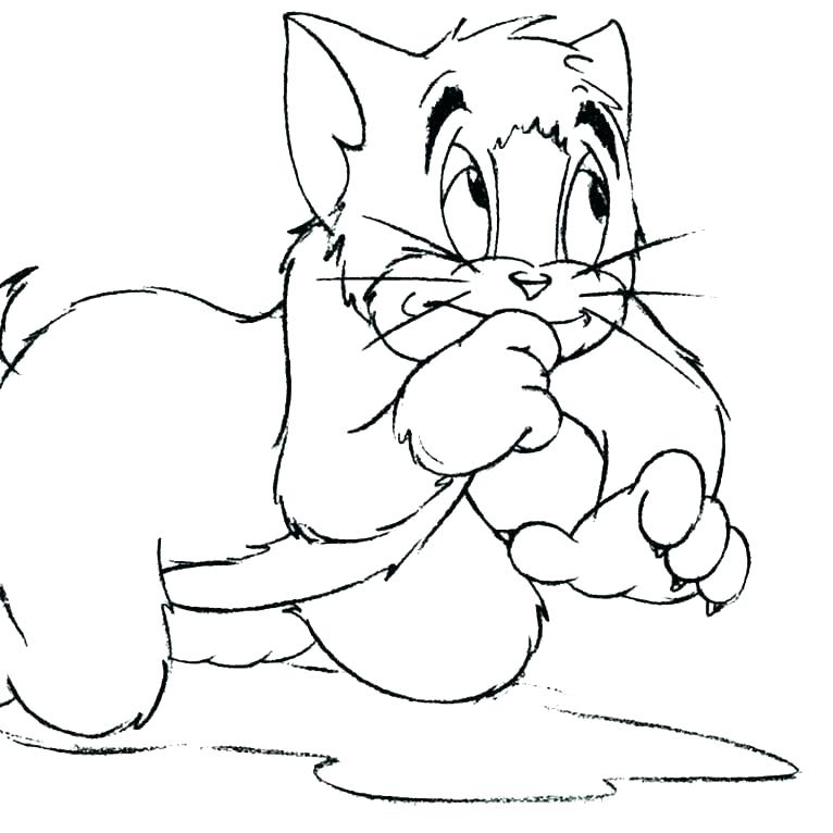 Tổng hợp những bức tranh tô màu Tom và Jerry đẹp nhất cho bé