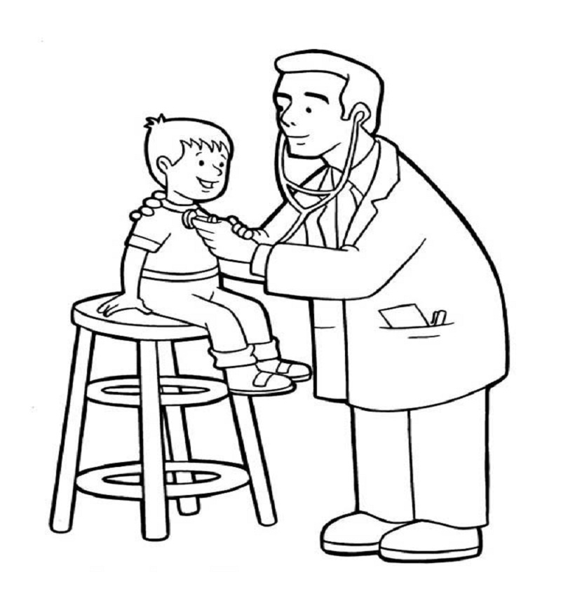 Tổng hợp sách tô màu bác sĩ tô màu hay nhất cho bé