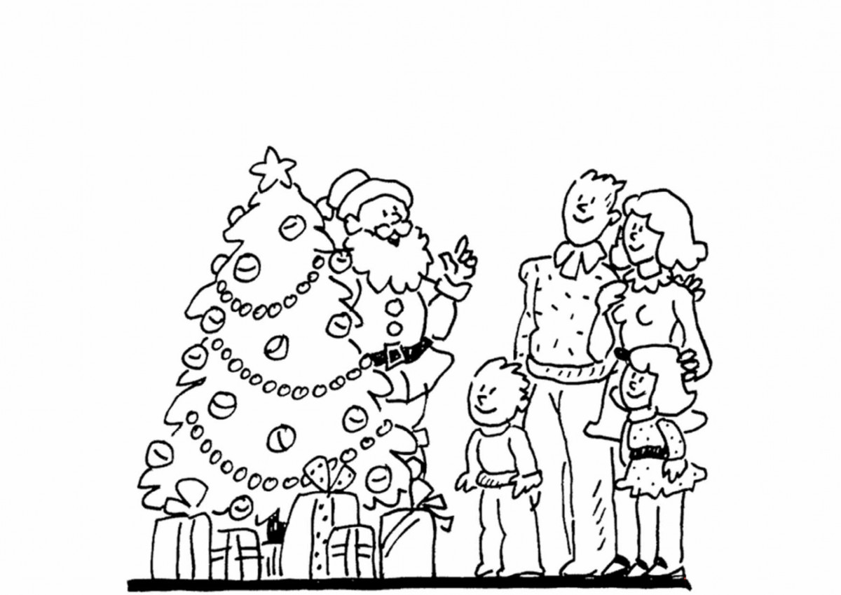 Hướng dẫn 2 cách vẽ tranh đề tài lễ hội Noel đẹp nhất 2021 – Pinky Shop