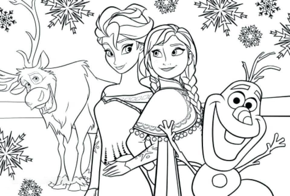 Hướng dẫn bé vẽ và tô màu công chúa Elsa