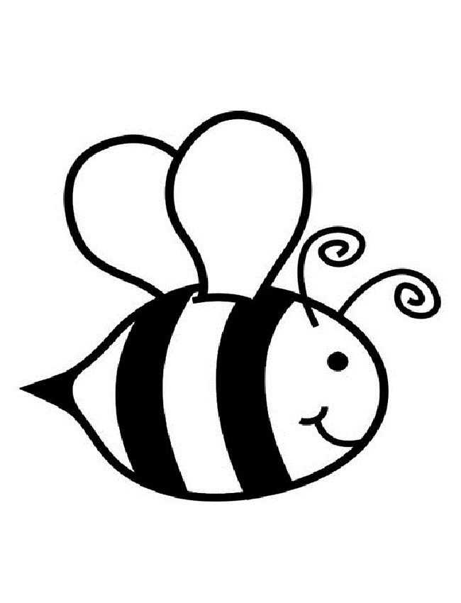 Bộ sưu tập tranh tô màu con ong đẹp