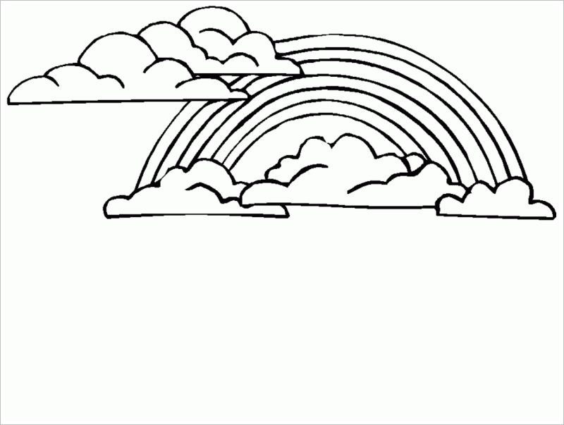 Tuyển tập những bức tranh tô màu cầu vồng đẹp nhất