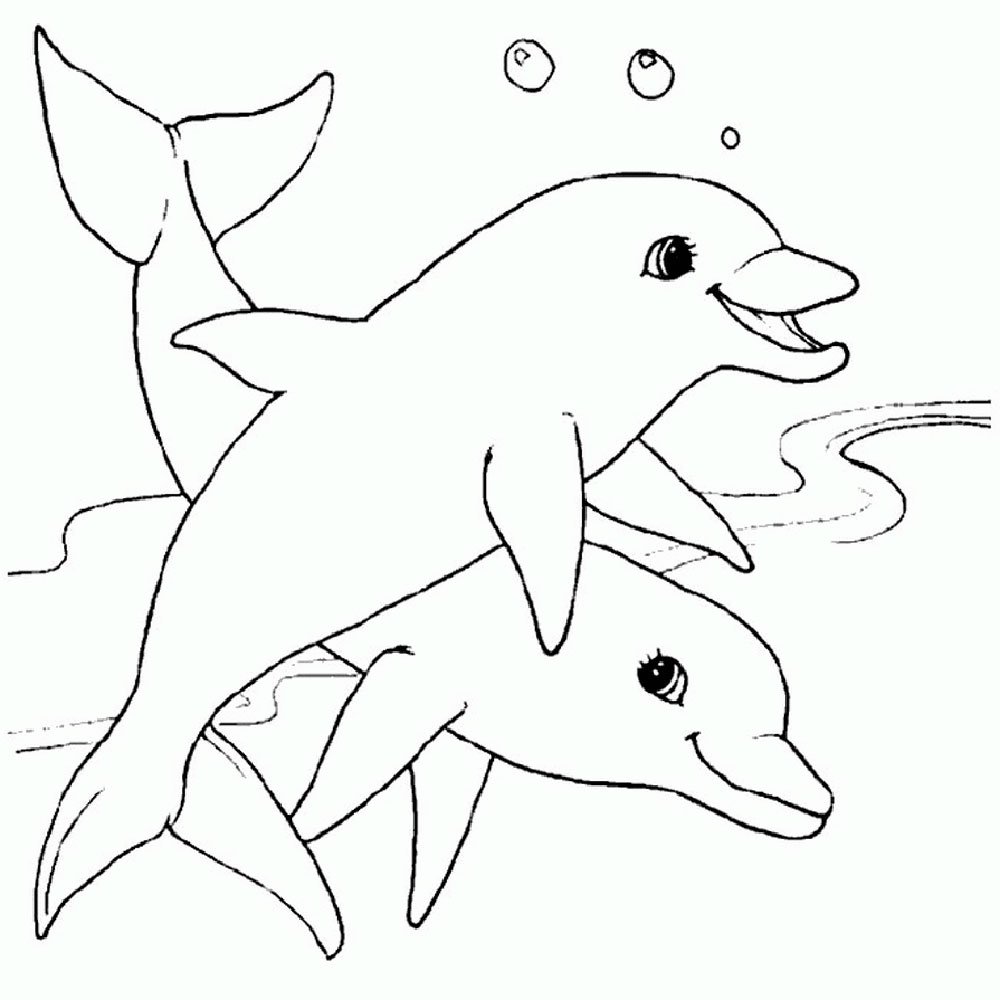 Tô màu Con Cá Mập Búa Bơi - Tranh Tô Màu Cho Bé