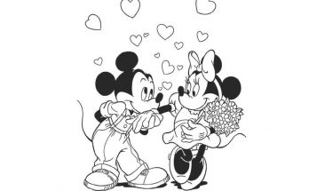 Tuyển tập tranh tô màu chuột Mickey đẹp nhất