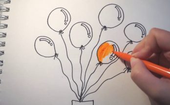 Tổng hợp những bức tranh tô màu khinh khí cầu đẹp nhất cho bé