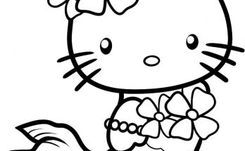 Tổng hợp tranh tô màu hello kitty đẹp
